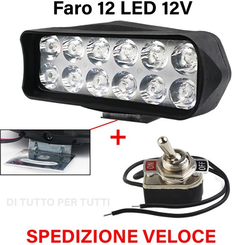 Faro led 12v barra - faro,